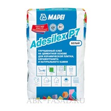 Клей для плитки Mapei ADESILEX P7 (белый)
